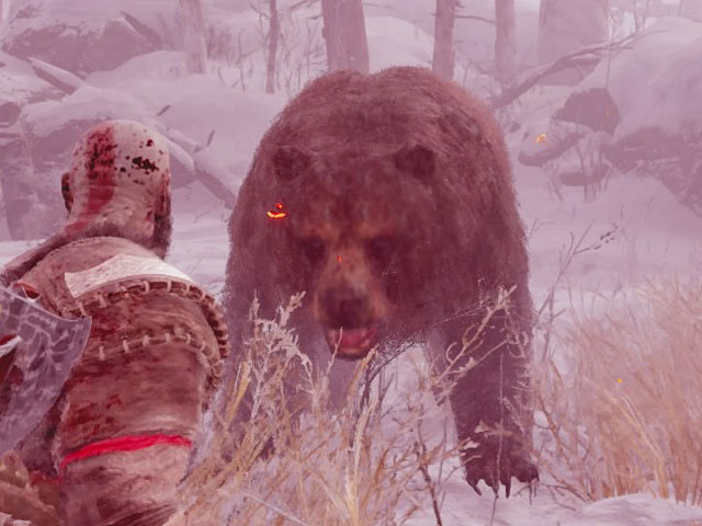 Björn en God of War: Ragnarök