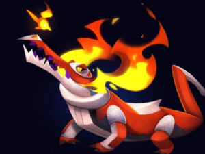 Skeledirge en Pokémon
