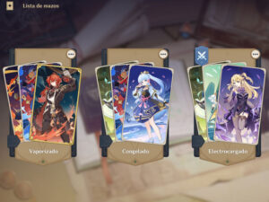 Todas las Cartas de Personajes en Invocación de Sabios en Genshin Impact