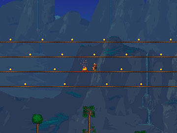 Zona de Combate en Terraria