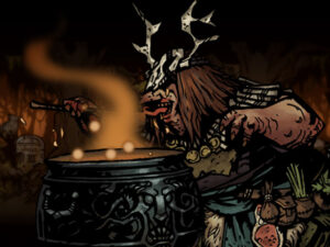 Bruja en Darkest Dungeon