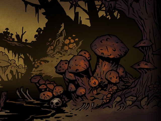 Foresta en Darkest Dungeon