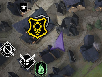 Demiguise de la tercera casa random de Hogsmeade