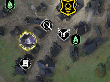 Demiguise de la primera casa random de Hogsmeade