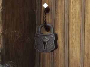 Puerta con Cerradura en Hogwarts Legacy