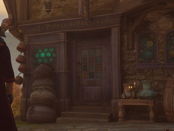 Pociones J. Pippin en Hogwarts Legacy