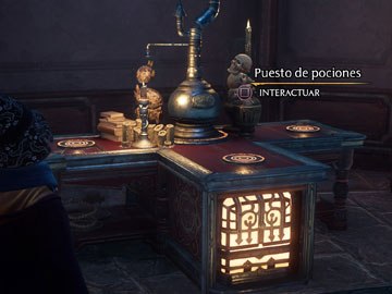 Puesto de Pociones en Forma de T