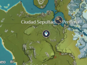 Localización del Santuario de las Profundidades del Estuario Chionji