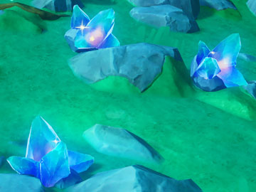 Recolección de Esencialitas Submarinas en Genshin Impact
