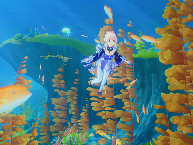 Exploración Submarina y Criaturas Cromáticas en Genshin Impact
