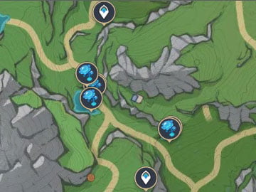 Localización del Lirio Lumilago en el Sauce Llorón Lacustre 2