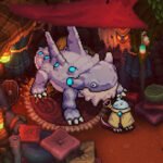 Malkomud y Rockie en Sea of Stars