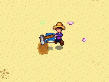 Buscando Arcilla en Stardew Valley