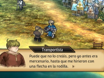 Referencia a "Flecha en la Rodilla" en Unicorn Overlord