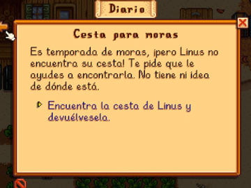 Misión Cesta de Moras