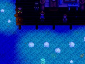 Danza de las Medusas Lunares en Stardew Valley