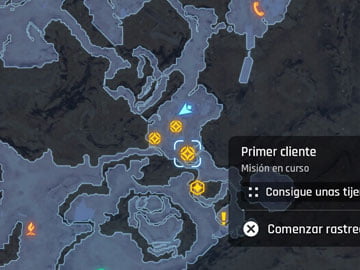 Misión Primer Cliente en Stellar Blade. Localización del Secador, la Plancha y las Tijeras.