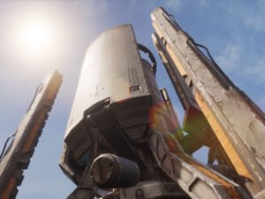 Torre Solar en Stellar Blade