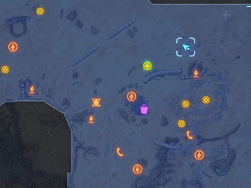 Localización en el Mapa del Capitulo de la Prueba 2
