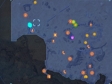 Localización en el Mapa del Capitulo de la Prueba 4