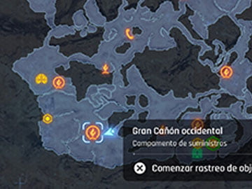 Localización en el Mapa del Capitulo de la Prueba 5
