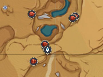 Localización de la Trishraíta en Cordillera Temir