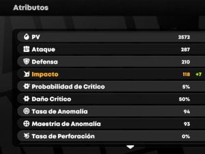 Atributos en ZZZ