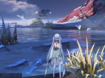 Camino a seguir para llegar a la cueva que nos lleva a las Perla Loong que hay bajo la superficie