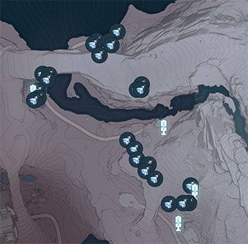 Localización de la Perla Loong en el Monte Firmamento