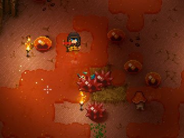 Bioma de Baba en Core Keeper