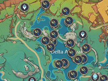 Localización de la Branquia Plumaespuma en el Delta Ameyalco