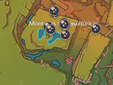 Localización de la Pata de Saurio en las Montañas Cristasulfúricas 1