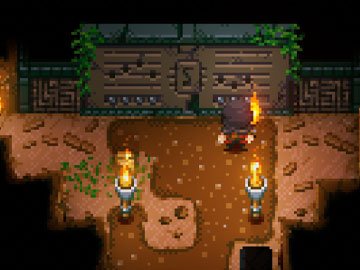 Extraño Muro con Notas Musicales en Core Keeper