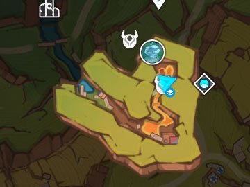 Localización de la Bendición de Átlalat en Genshin Impact