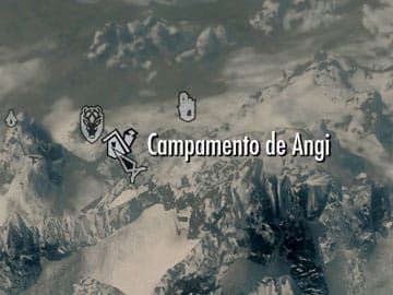 Localización del Campamento de Agni en Skyrim