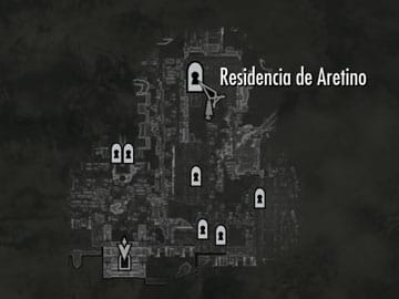 Residencia de Aretino en Skyrim