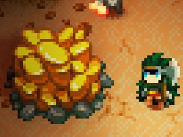 Veta de Mineral en Core Keeper