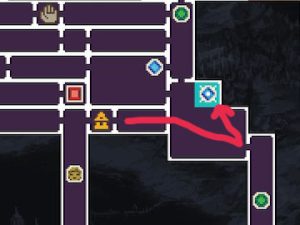 Localización de "El Demente" en Blasphemous 2