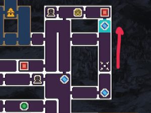 Localización de "El Guía" en Blasphemous 2