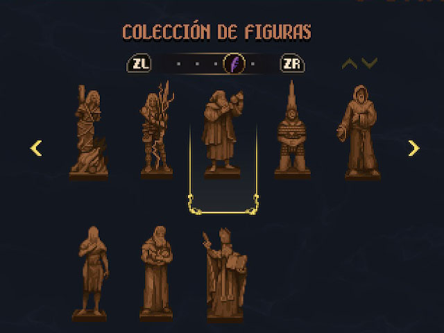 Figuras del Retablo de Favores en Blasphemous 2