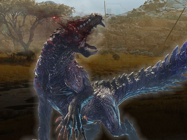 Odogarón Ébano Guardián en Monster Hunter Wilds