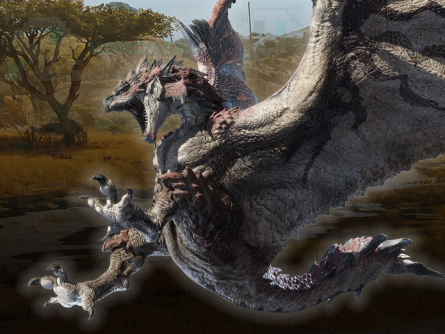 Rathalos Guardián en Monster Hunter Wilds