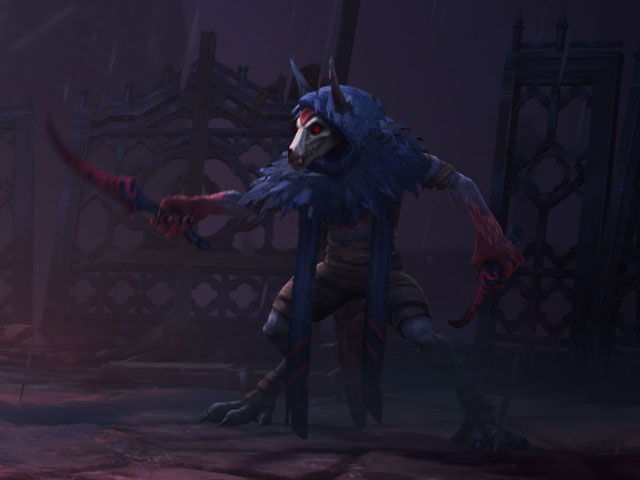 Ejecutor con Colmillos en Mandragora Whispers