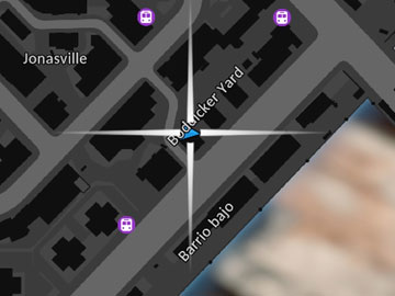 Localización del Catalejo Pirata en The Precinct