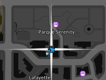 Localización del Diamante de Averno Falso en The Precinct