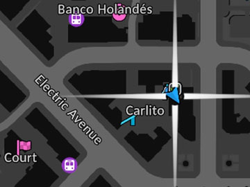 Localización de la Garra de Hierro en The Precinct