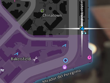 Localización de la Joya de Sanguis en The Precinct