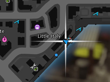 Localización del Coche Gran Detroit en The Precinct