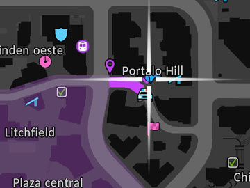 Localización del Coche Patriota en The Precinct