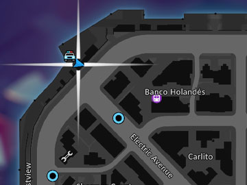 Localización del Coche Rojo 77 en The Precinct